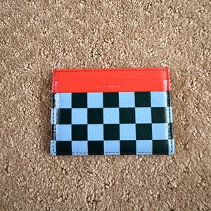 Colorful Checkered Card Holder